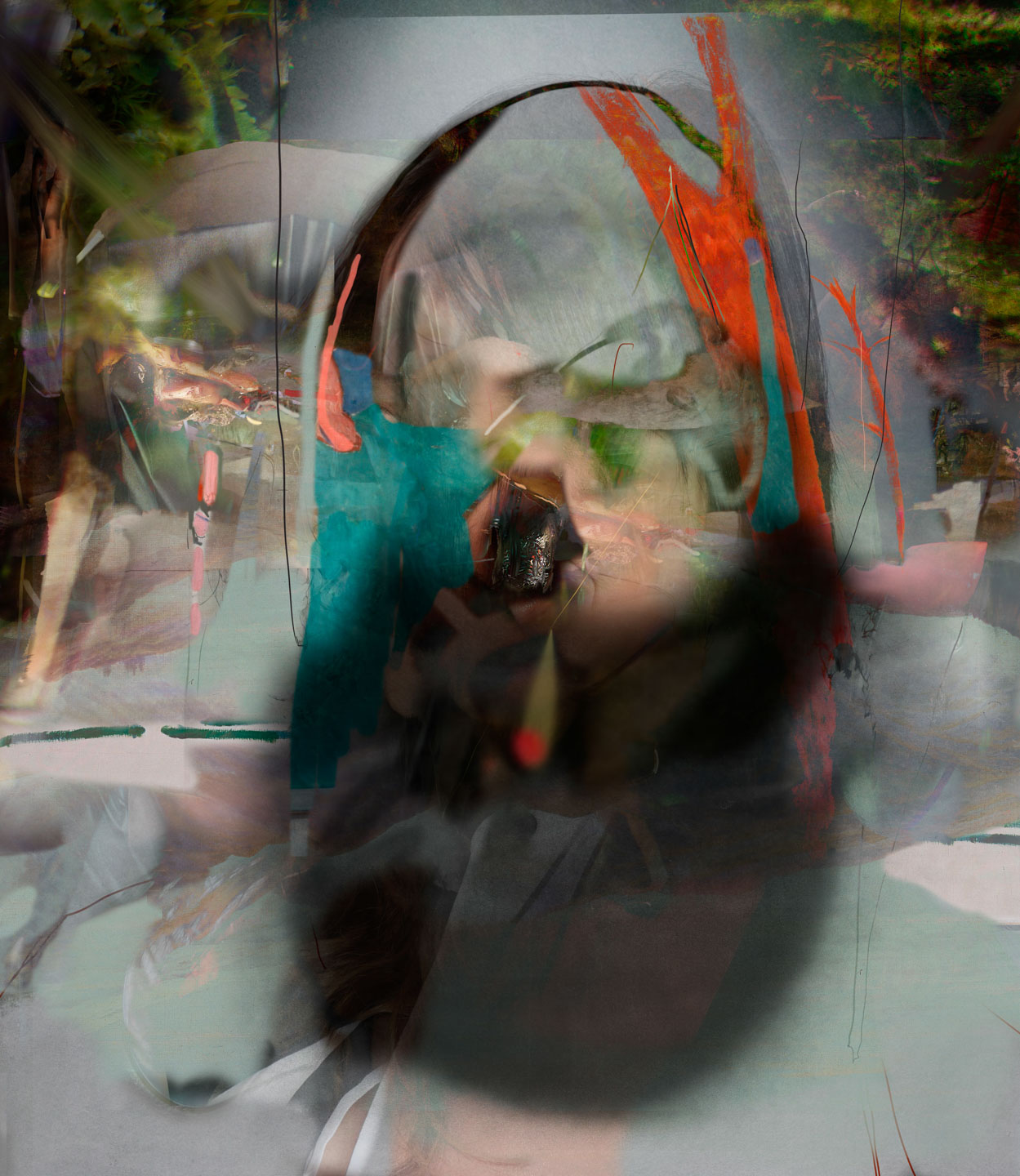  Alex Fischer, Dweller, 2010, 11.3×9.8 inch digital matte giclee